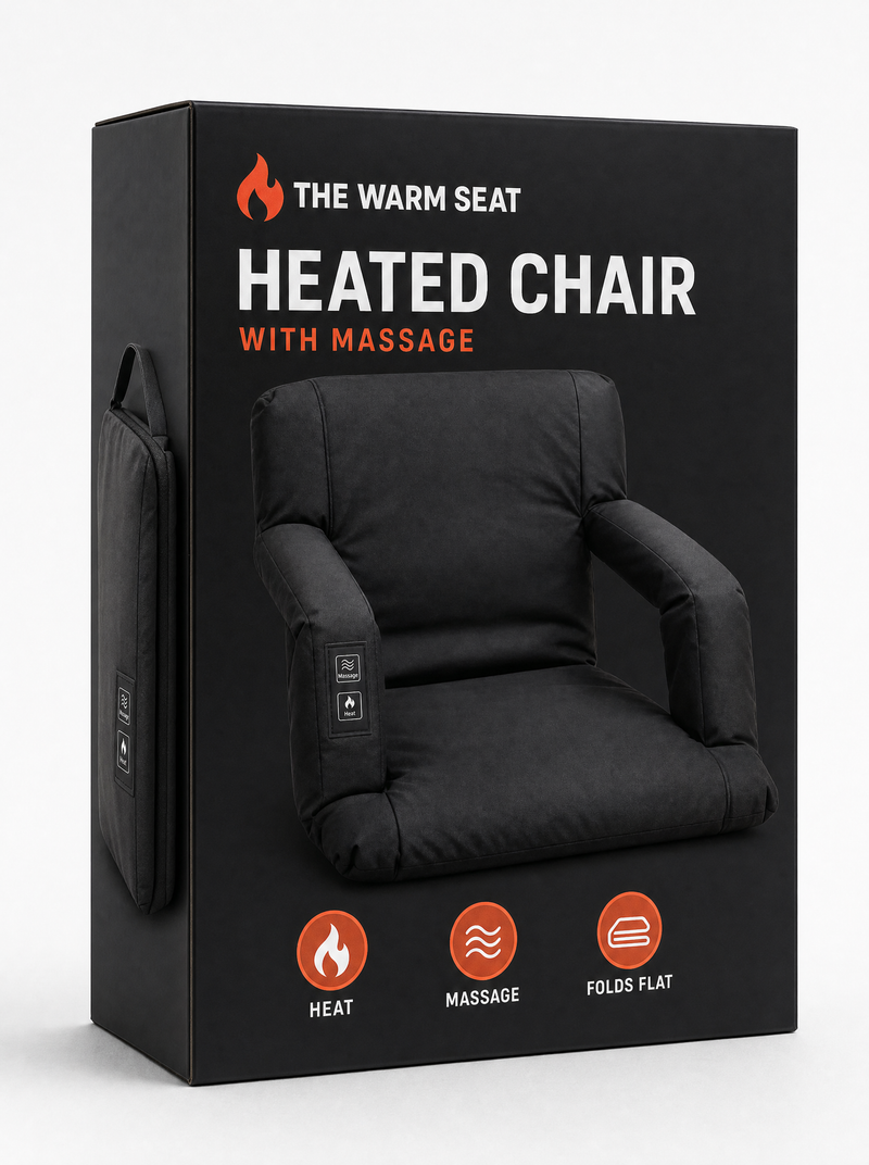 The Warm Seat heated chair box